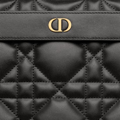 large dior caro d-every pouch|Dior caro card holder.